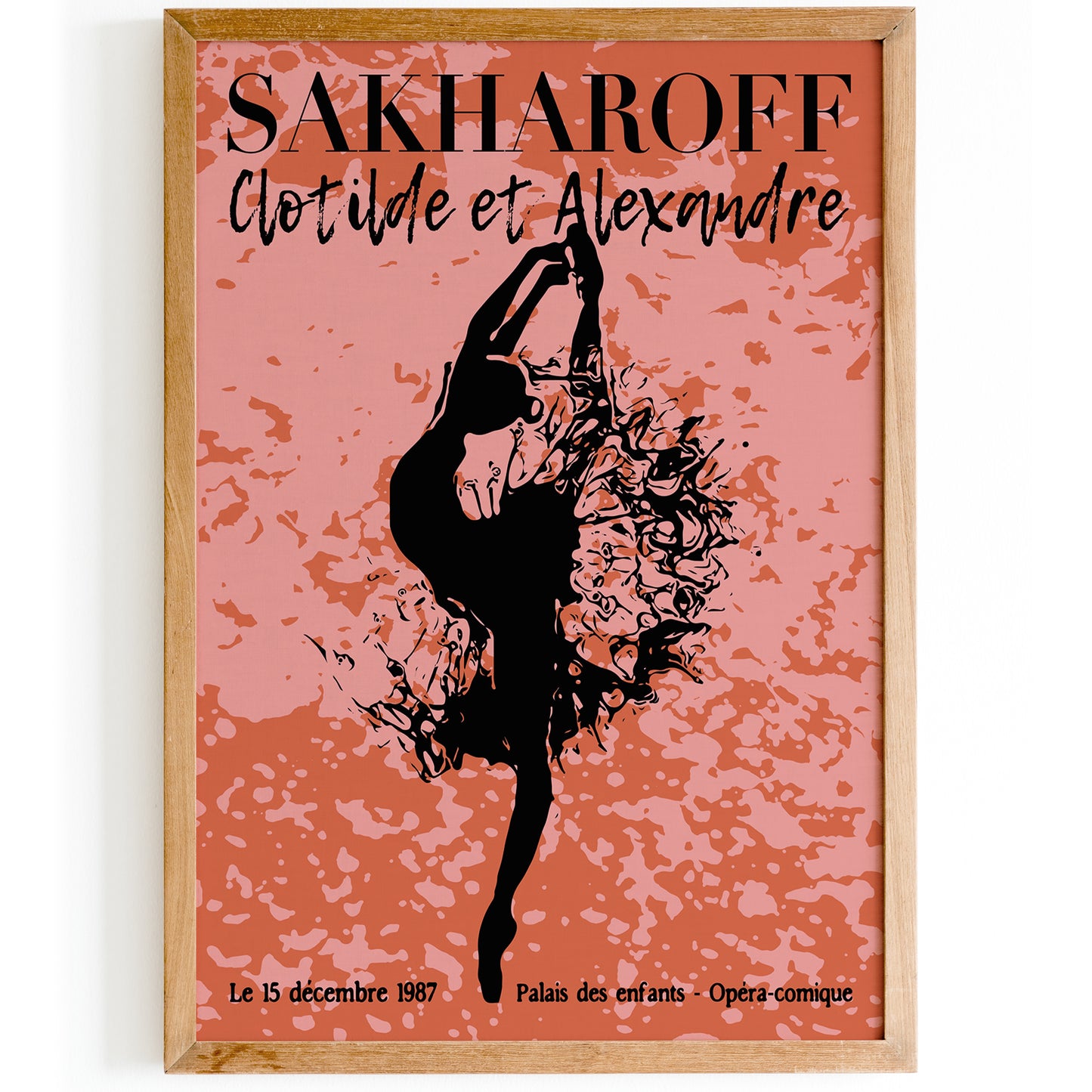 Sakharoff French Ballerina Poster