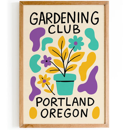 Gardening Club Wall Art