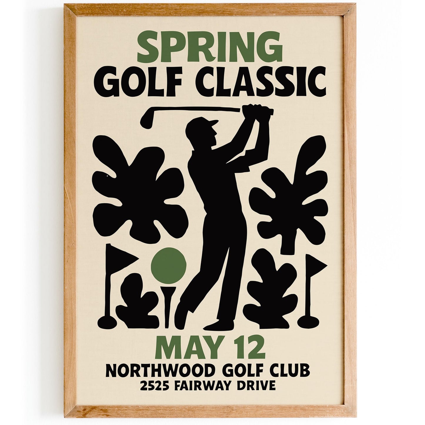 Spring Golf Classic Poster