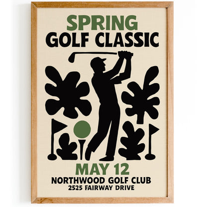 Spring Golf Classic Poster