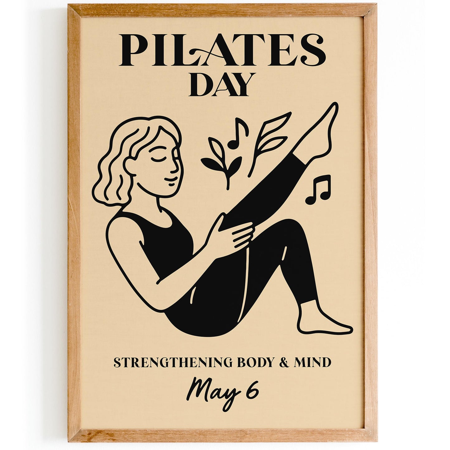 Pilates Day Poster