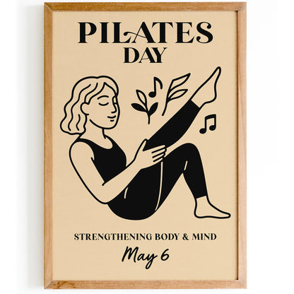 Pilates Day Poster