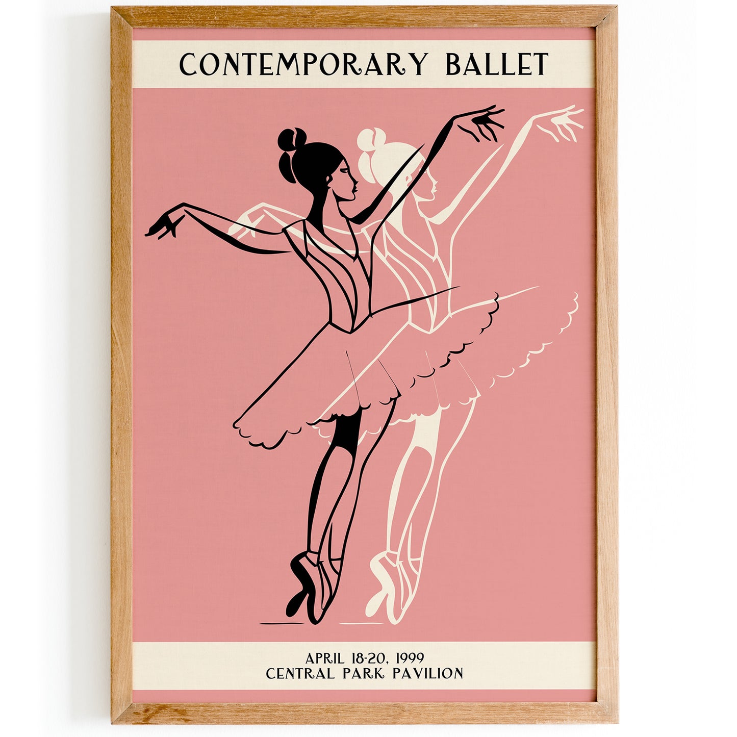 Contemporary Ballet Poster 1999