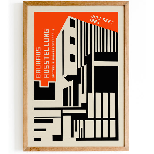 Modern Bauhaus Exhibition Print 2024