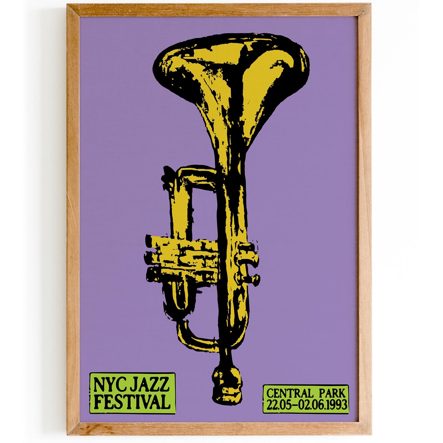 NYC Jazz Festival Poster Print