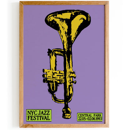 NYC Jazz Festival Poster Print