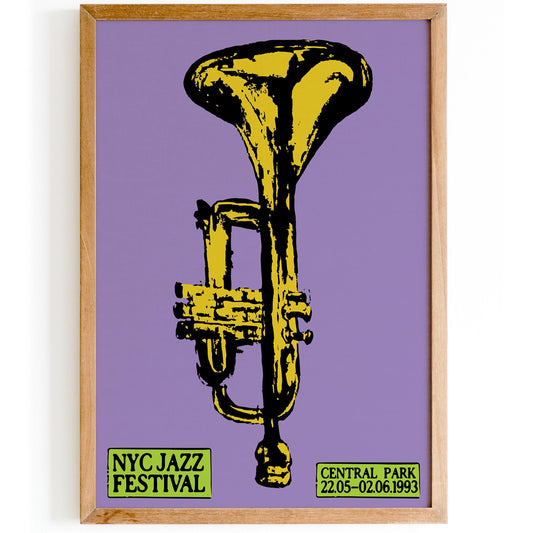 NYC Jazz Festival Poster Print