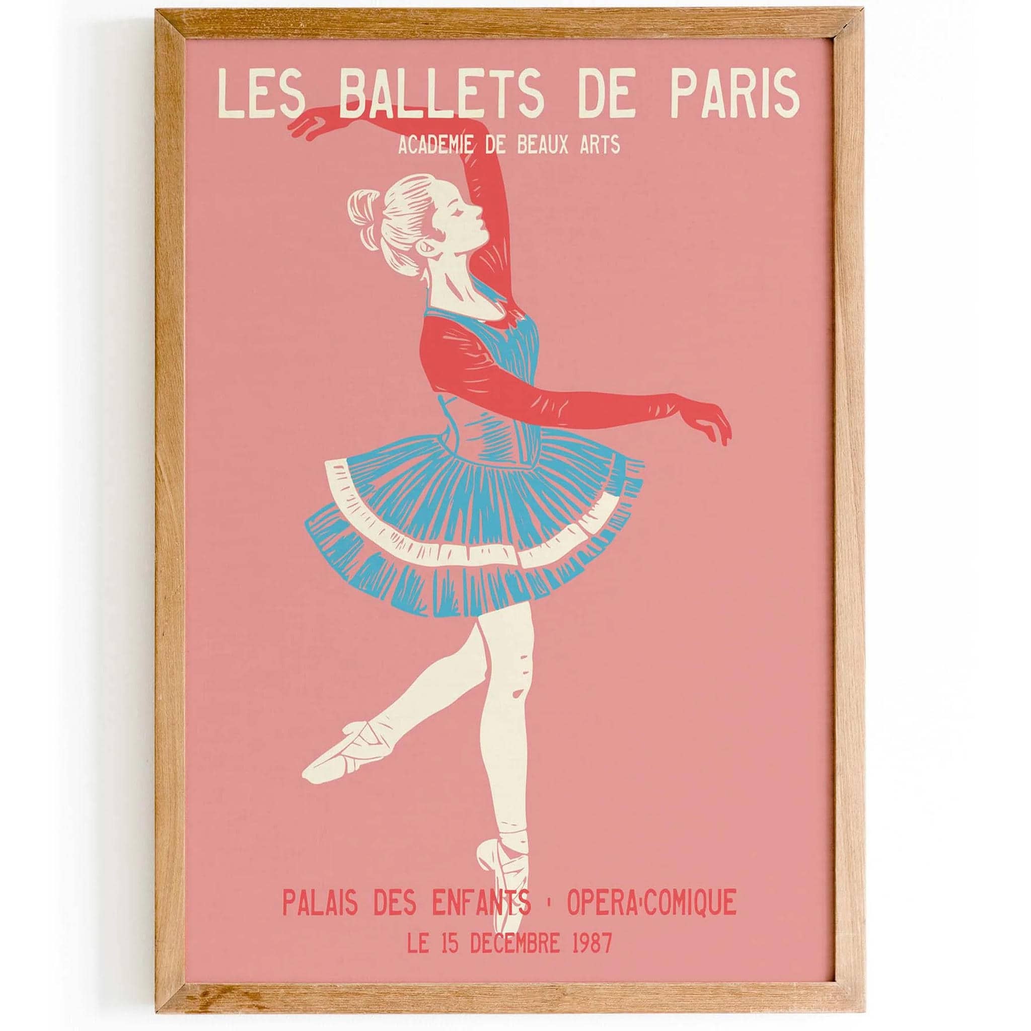Vintage Ballet Performance Poster – HypeSheriff
