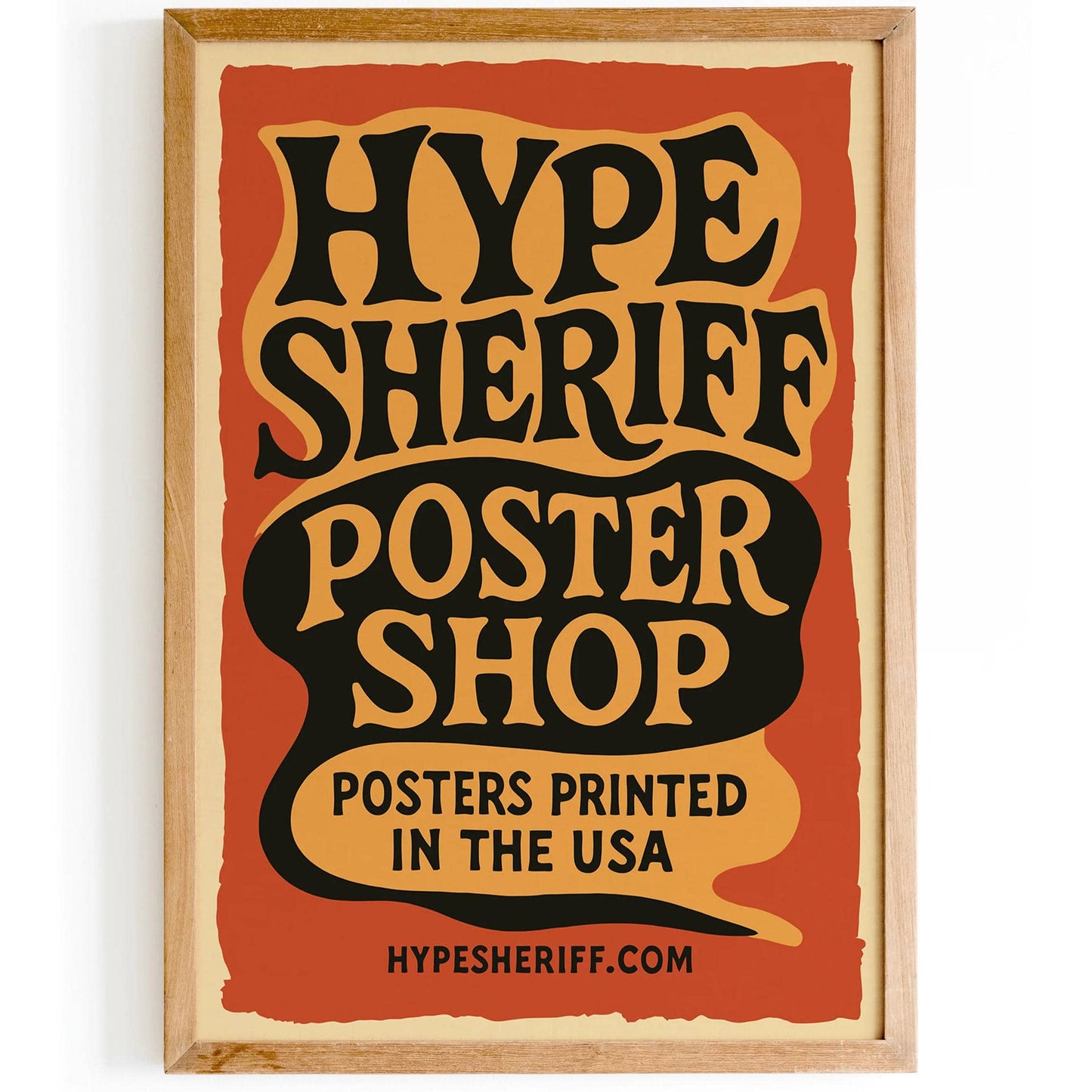 Retro HypeSheriff Poster Shop