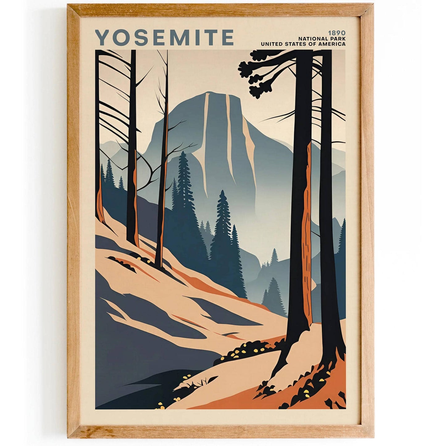Yosemite National Park Poster Print