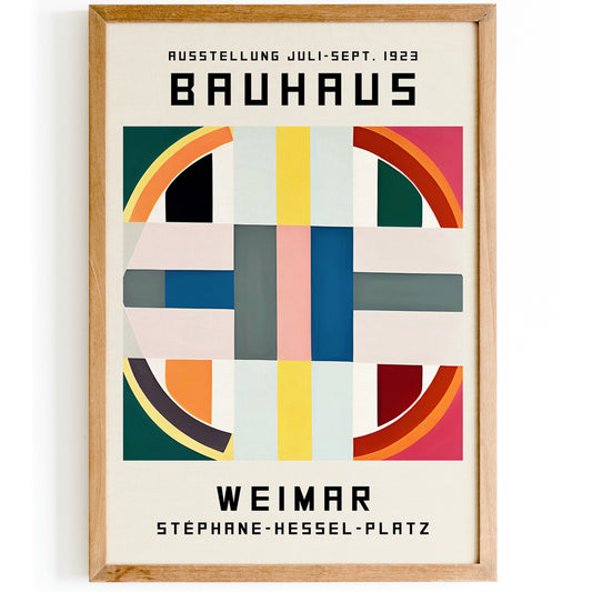 Weimar Bauhaus Poster