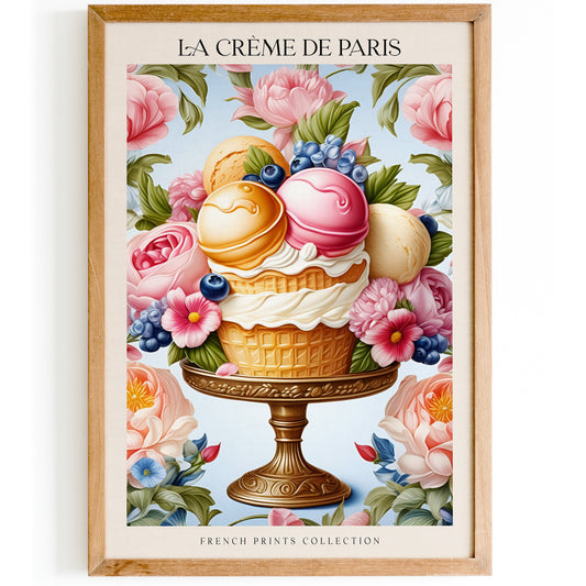 Chic Patisserie Vibes: Victorian Wall Art