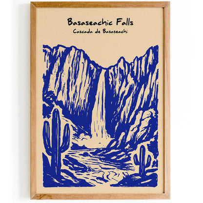 Basaseachic Falls Poster - Mexico National Park Wall Art