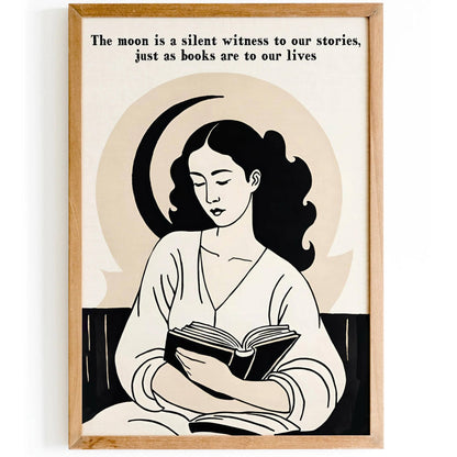 Literary Quote Wall Art Print