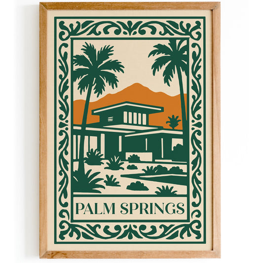 Palm Springs Kaufmann Desert House Poster