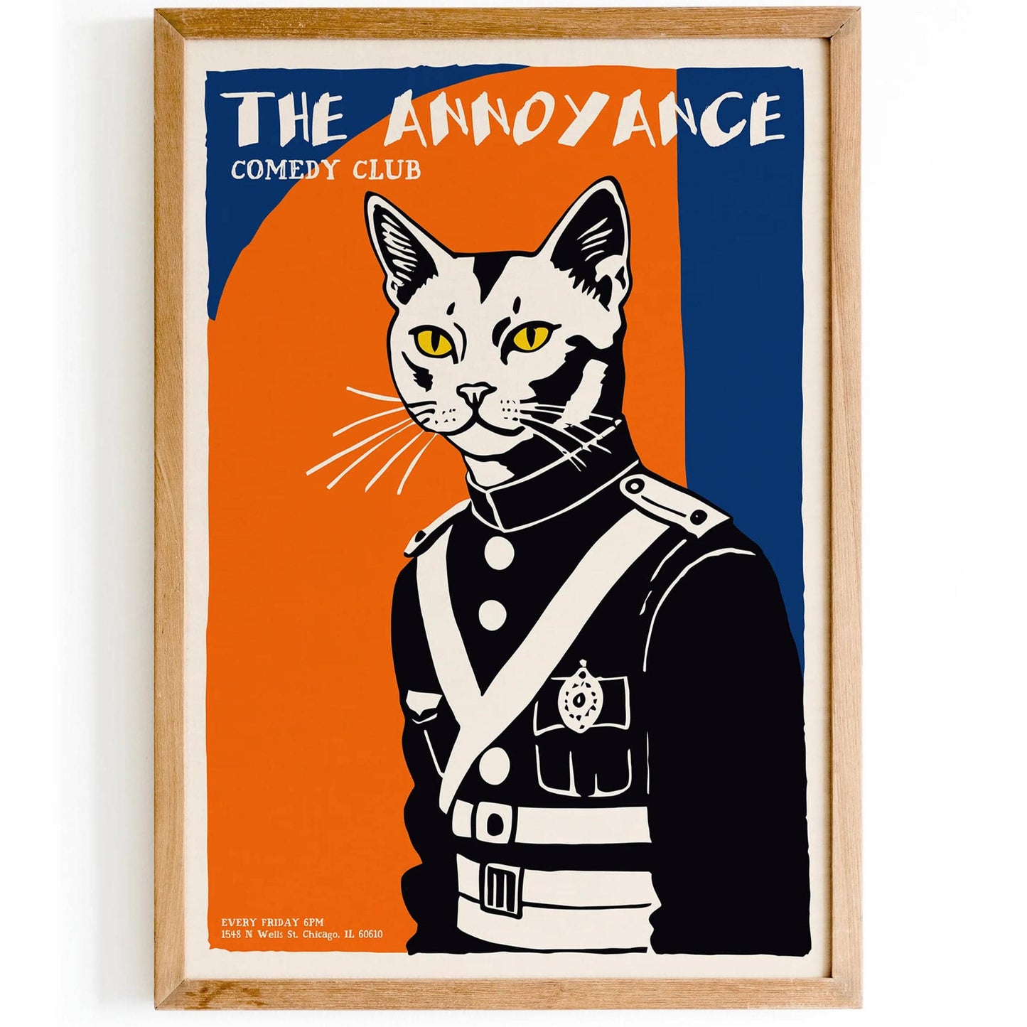 The Annoyance Comedy Club Poster - HypeSheriff