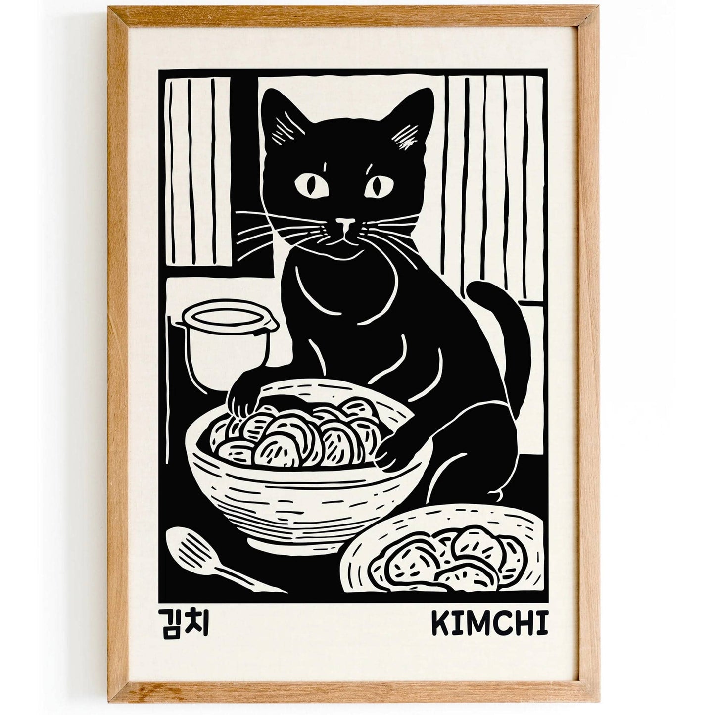 Korean Kimchi Poster Print