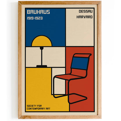 Bauhaus Society for Contemporary Art Poster