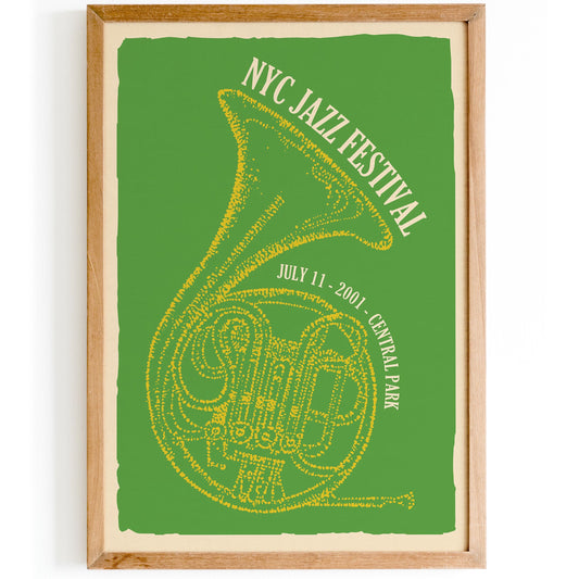 NYC Jazz Festival Wall Art