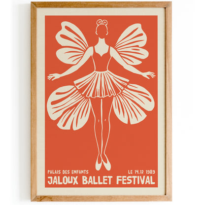 Jaloux Ballet Festival French Poster