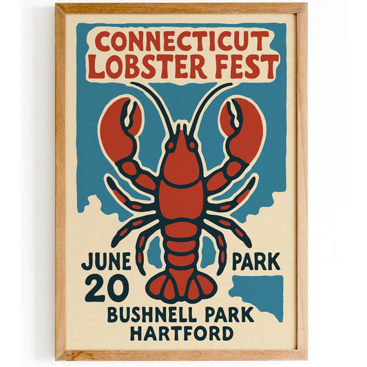 Connecticut Lobster Fest Poster