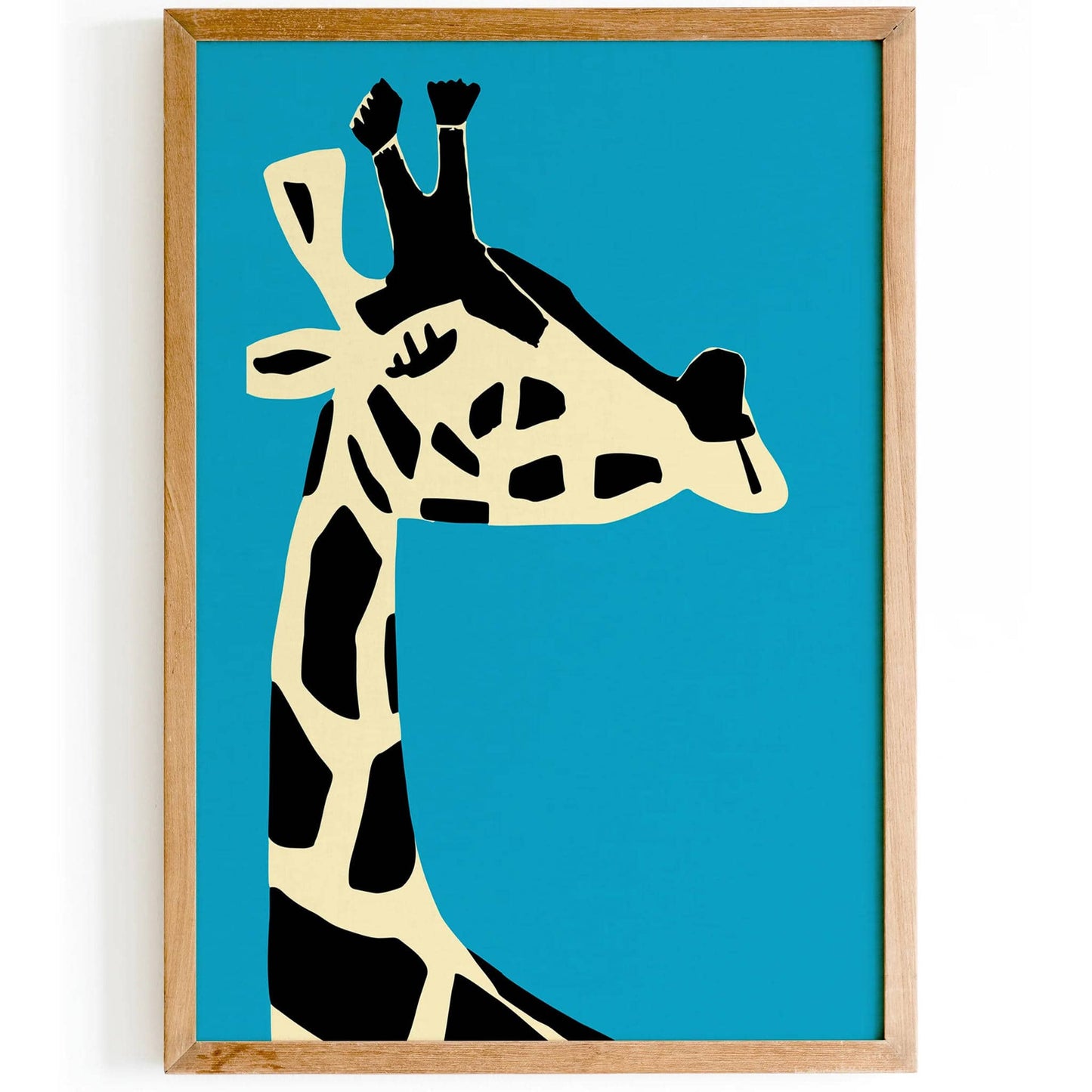 Cute Baby Giraffe Poster - HypeSheriff