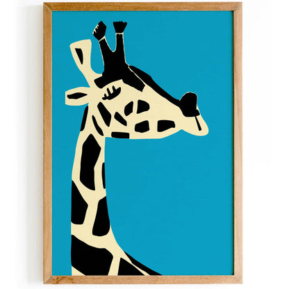Cute Baby Giraffe Poster - HypeSheriff