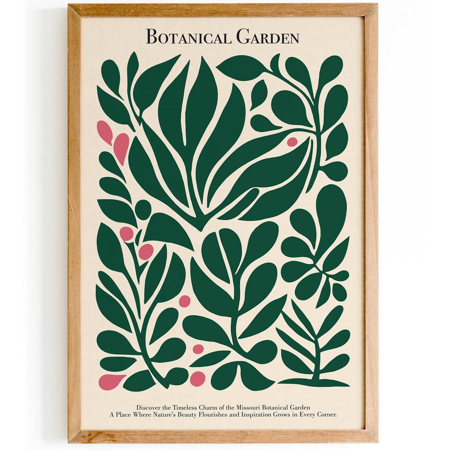 Missouri Botanical Garden Poster