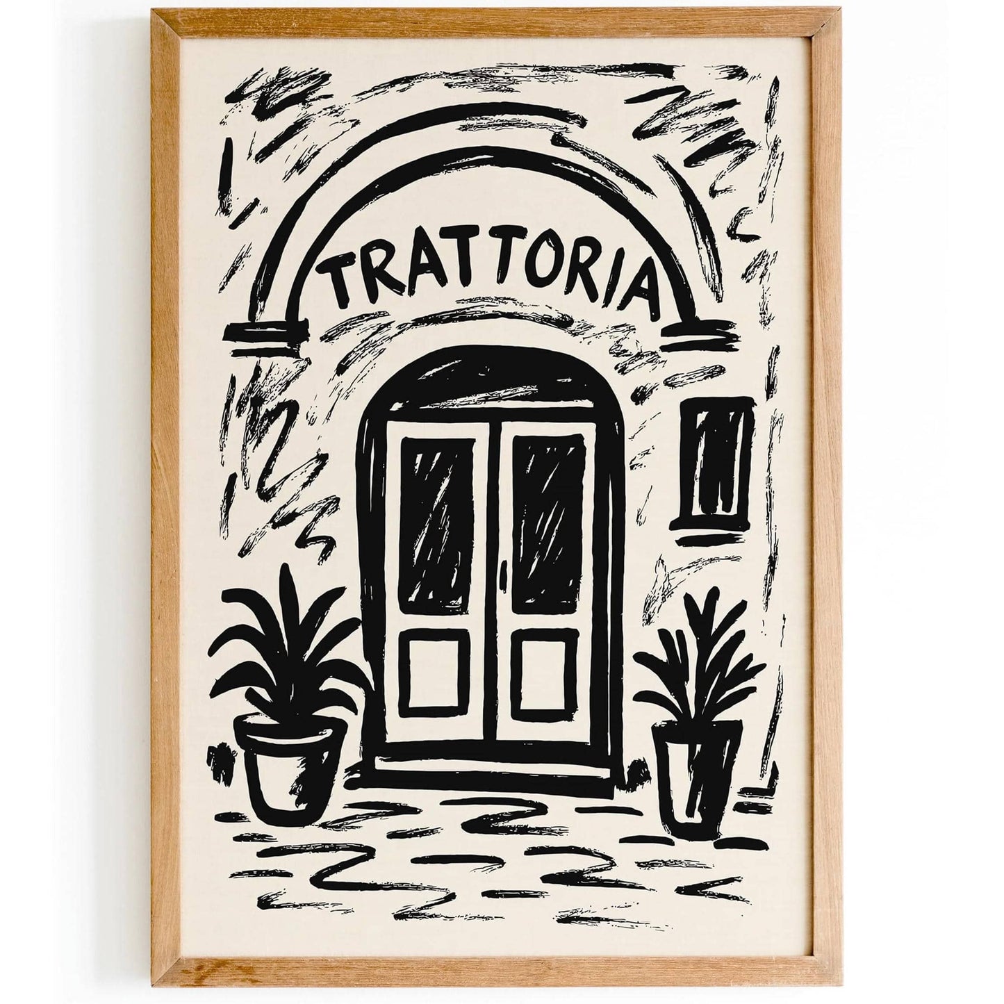 Trattoria Italian Restaurant Art Print