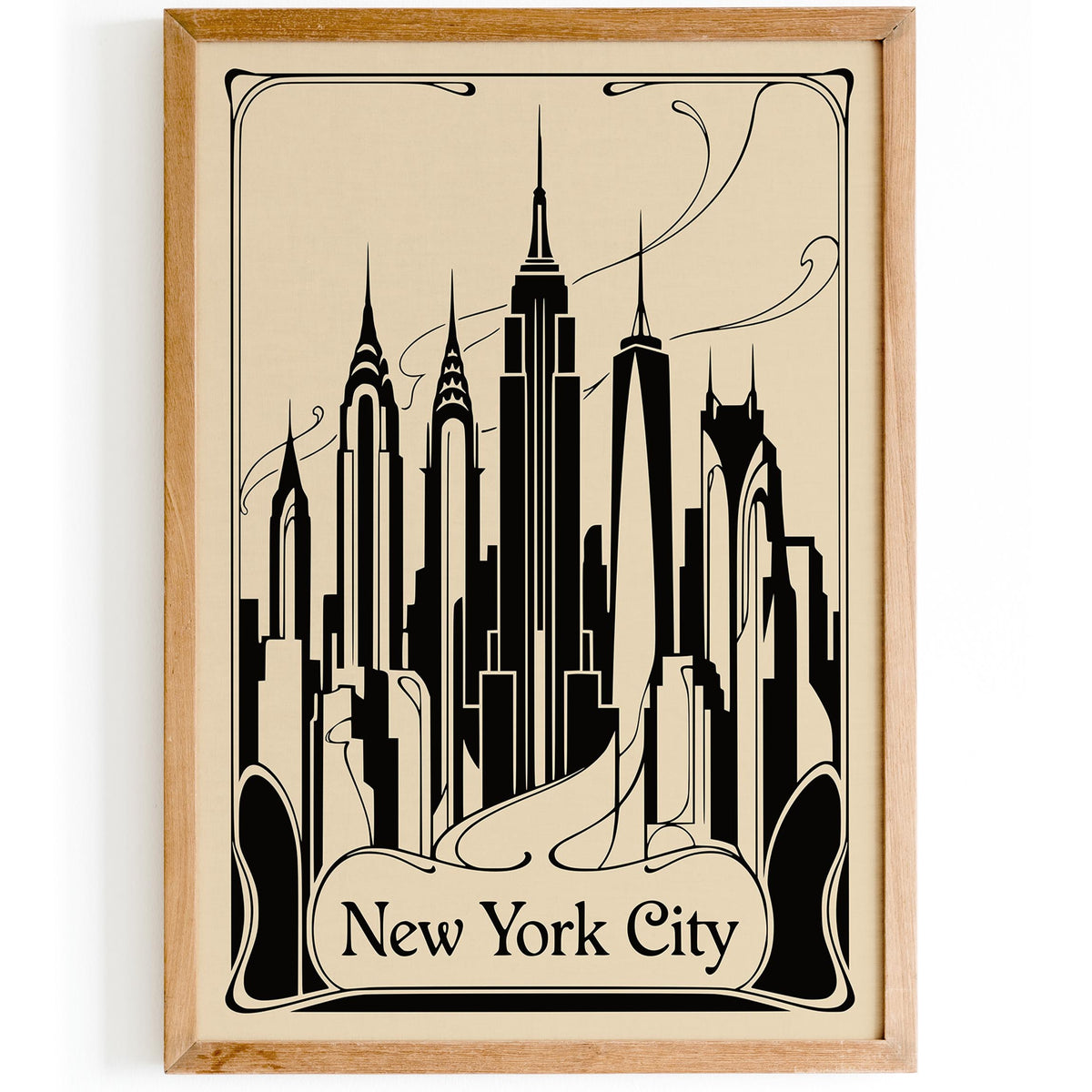 Art Deco New York City Poster