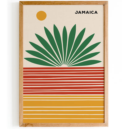 Jamaica Reggae Modern Wall Art