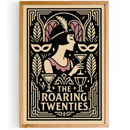The Roaring Twenties Poster - Art Deco Music Art Print