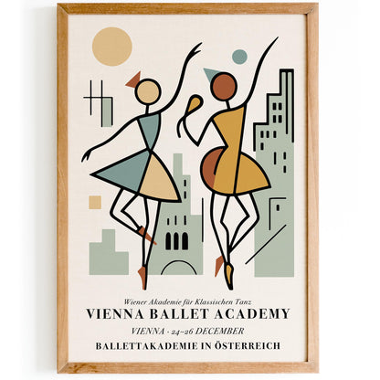 Vienna Ballet Academy Poster - Paul Klee Inspired Wall Art