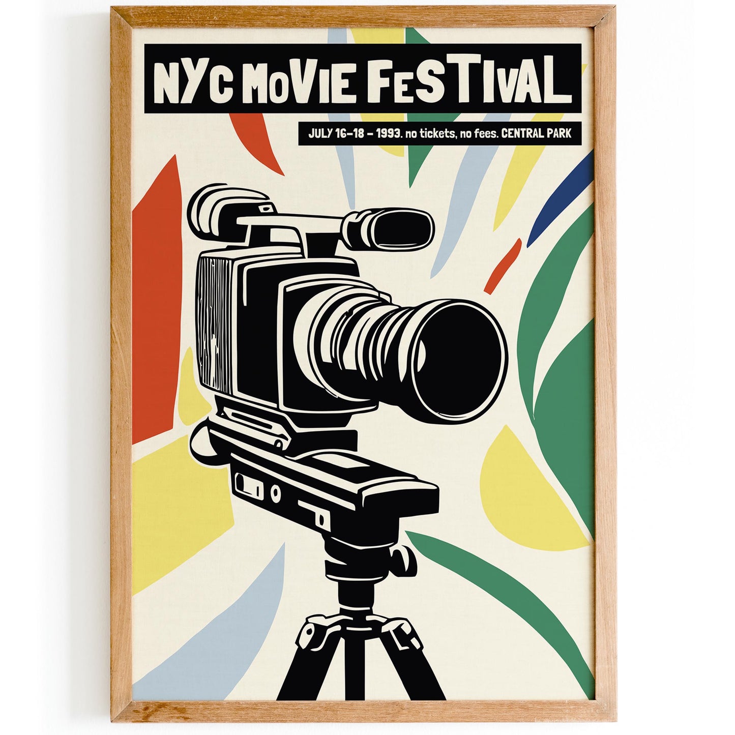 NYC Movie Festival Wall Art