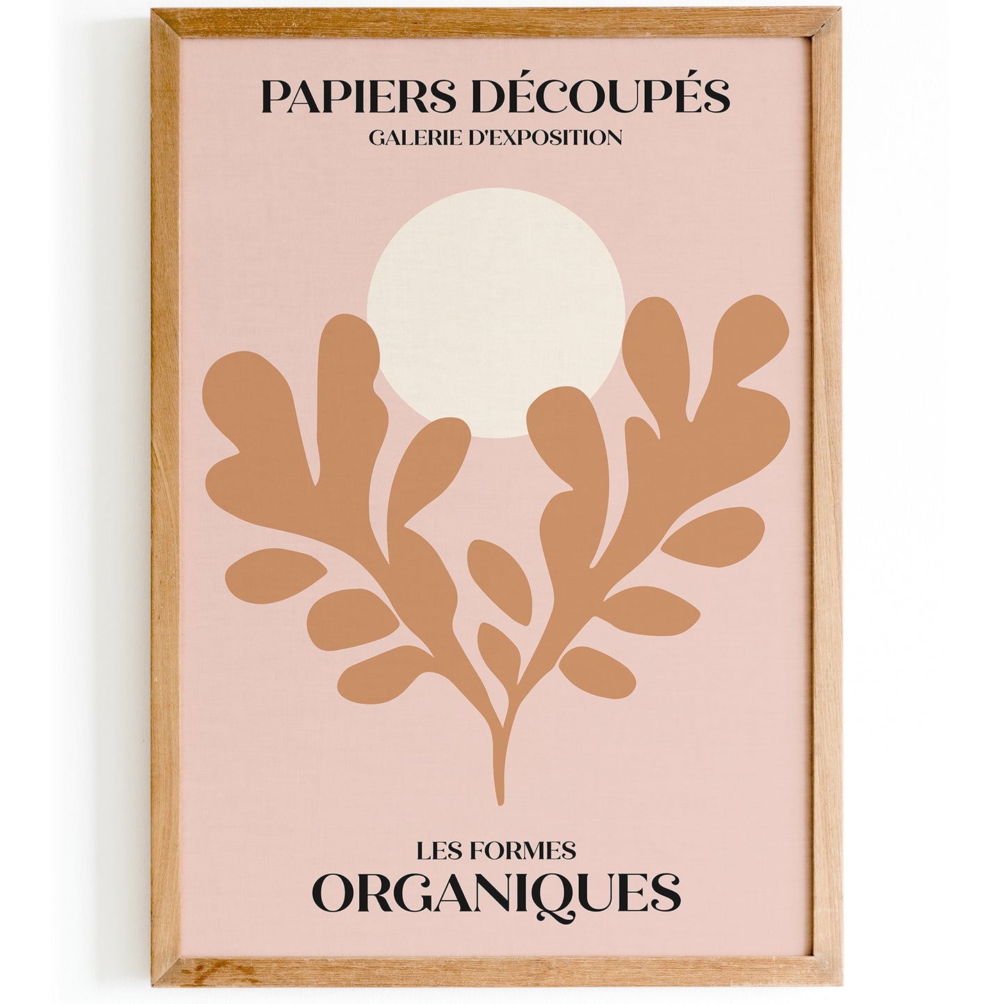 Papiers Decoupes, Les Formes Organiques Pastel Wall Art