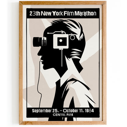 New York City Film Marathon Art Print