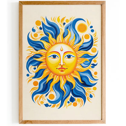 Sunny Wall Art Poster 2024