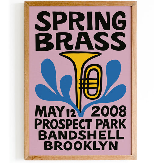 Spring Brass Festival Poster