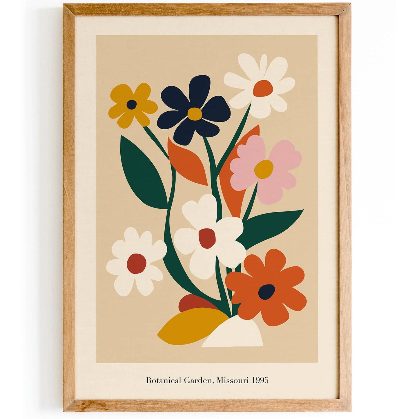 Botanical Garden, Missouri Neutral Home Decor Print