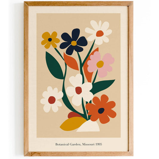 Botanical Garden, Missouri Neutral Home Decor Print