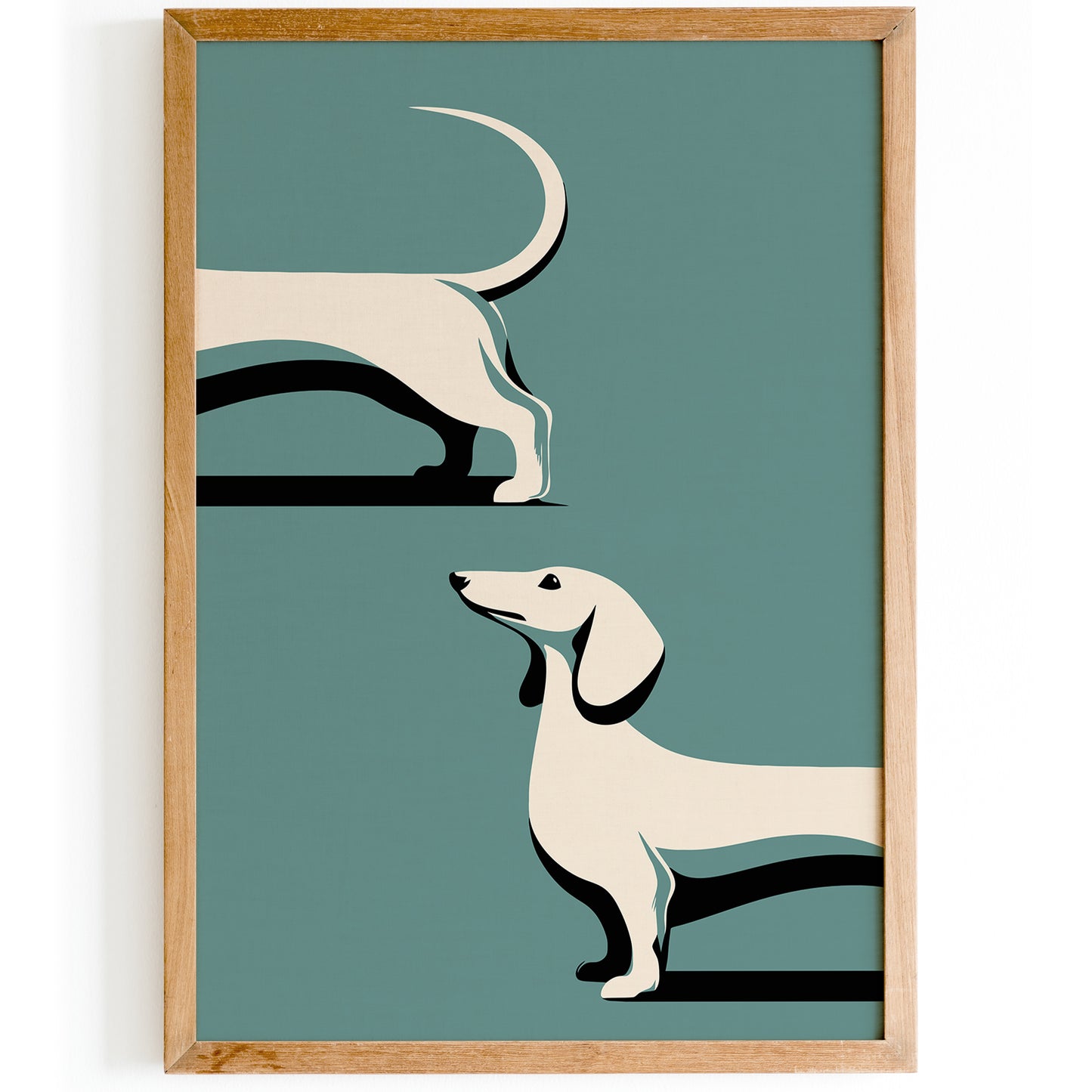 Dachshund Dog Art Print