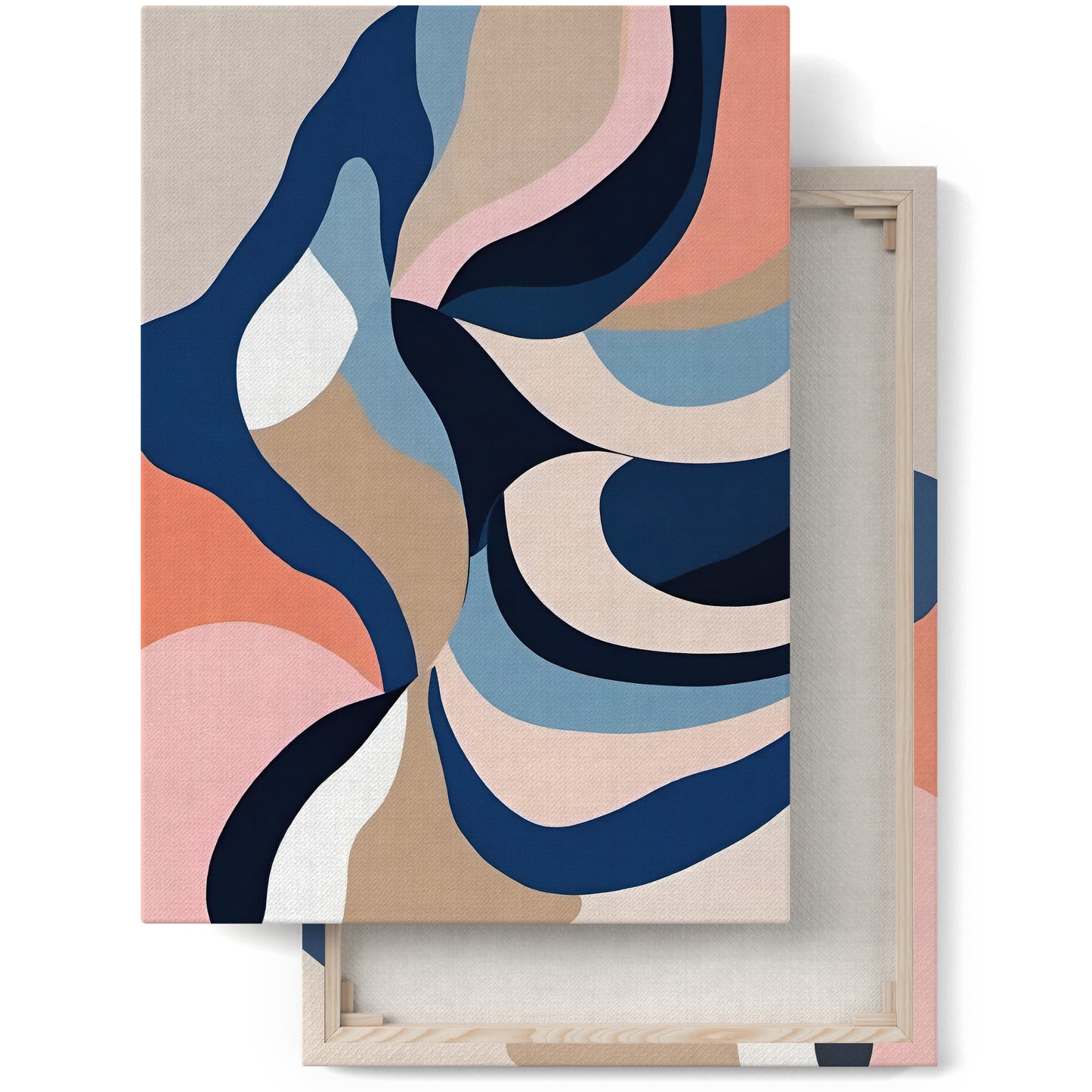 Contemporary Harmony: Abstract Modern Canvas Print