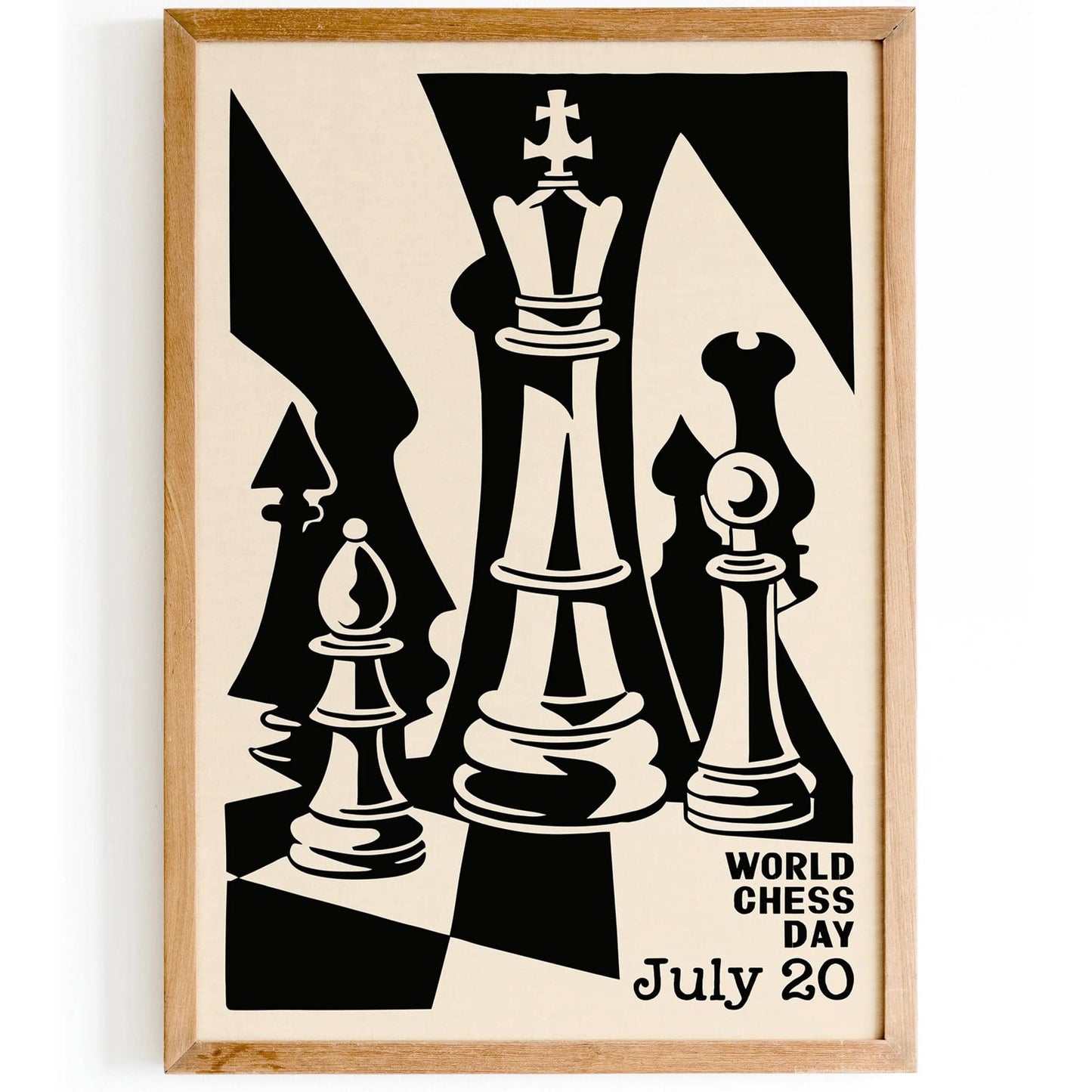 World Chess Day July 20 Poster