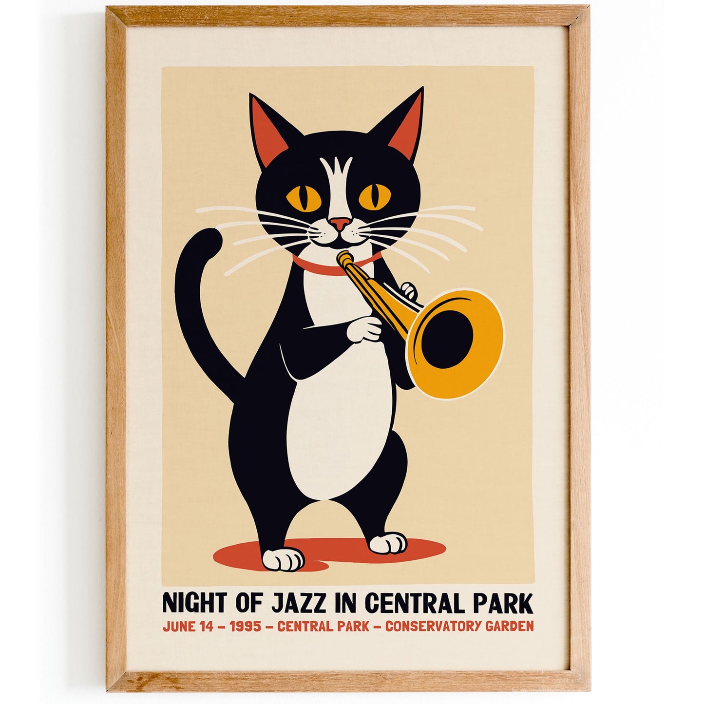 Night of Jazz Central Park Poster