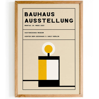 Bauhaus Minimalist Poster