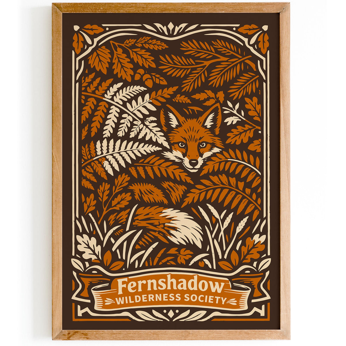 Fernshadow Wilderness Society Art Poster