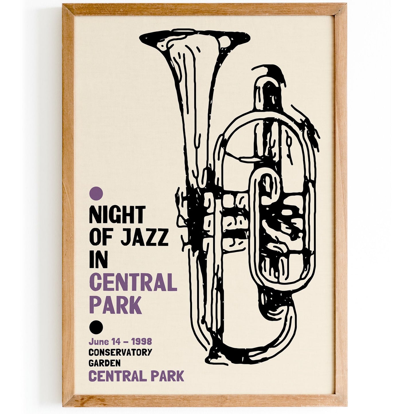 Night Of Jazz Poster Print