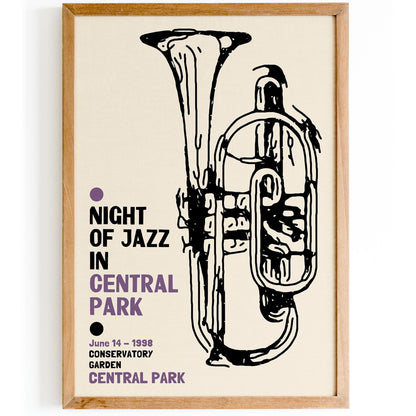 Night Of Jazz Poster Print