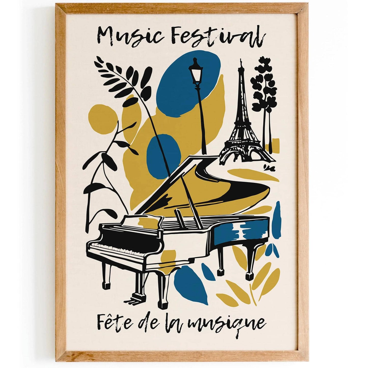 Fete de la Musique French Poster 2025