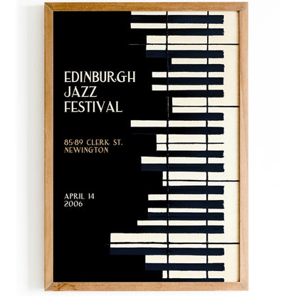 Edinburgh Jazz Festival 2006 Poster